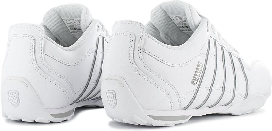 K-Swiss Arvee 1.5 Heren Leer Sneakers Schoenen Sportschoenen Wit 02453-980-M