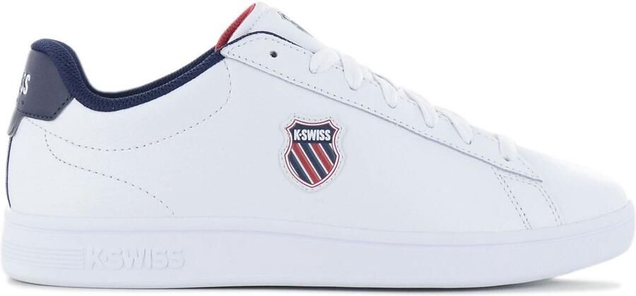 K-Swiss Classic Court Shield 2 II Heren Sneakers Schoenen Wit 04412-983-M - Foto 3