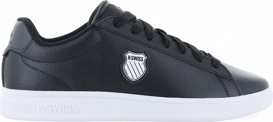 K-Swiss Classic Court Shield II Heren Sneakers Schoenen Zwart 04412-031-M