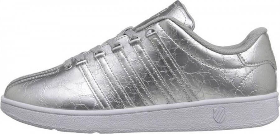 K-Swiss Classic VN aged foil zilver sneakers dames