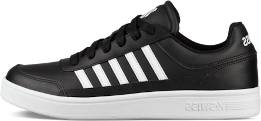 K-Swiss Court Chasseur Heren Sneakers Schoenen Leer Zwart 06042-009-M - Foto 2