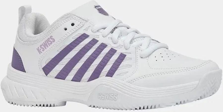 K-Swiss Court Express Gravel Dames Tennisschoenen 94429151m Kleur Wit-multicolour - Foto 2