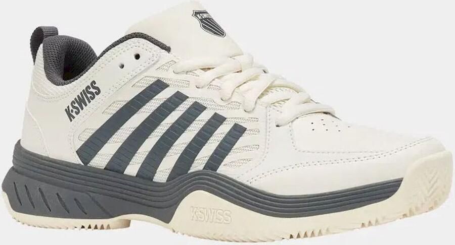 K-Swiss court express 2 clay Tennisschoenen gravel heren Wit groen