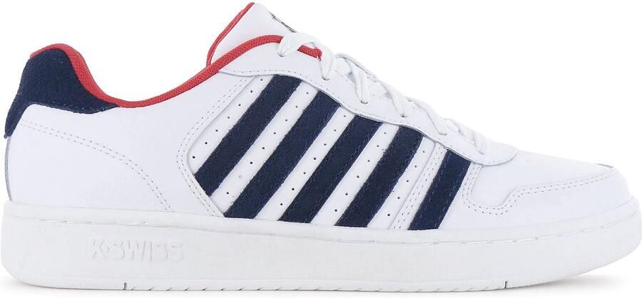 K-Swiss Court Palisades Heren Sneakers Schoenen Wit 06931-411-M