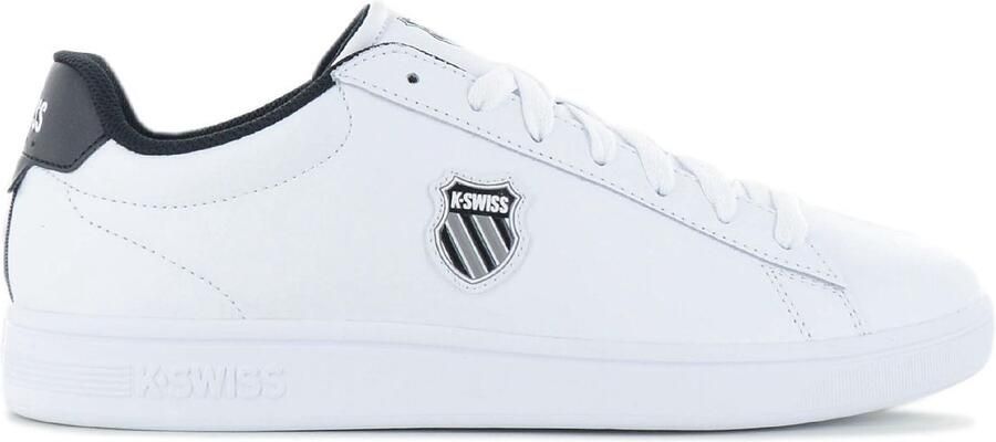 K-Swiss Classic Court Shield II Heren Sneakers Schoenen Wit 04412-989-M