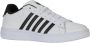 K-Swiss COURT TIEBREAK II damessportschoenen Sportschoenen 94413-191-M Wit - Thumbnail 1