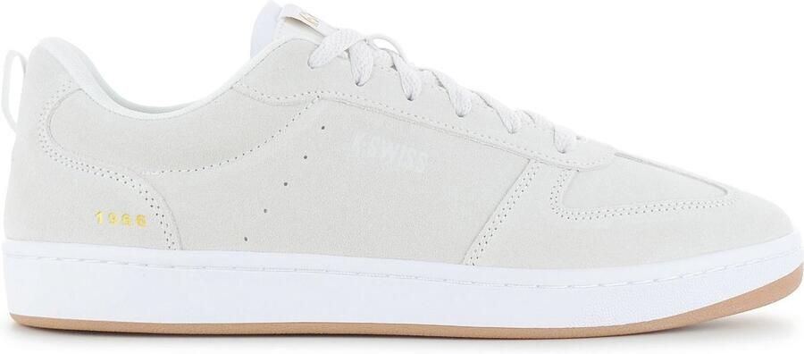 K-Swiss Court Varsity SDE Heren Sneakers Schoenen Beige 04733-037-M