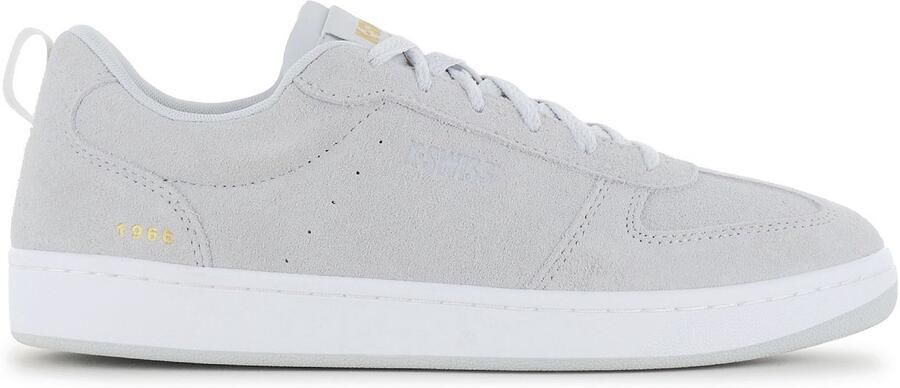 K-Swiss Court Varsity SDE Heren Sneakers Schoenen Grijs 04733-021-M