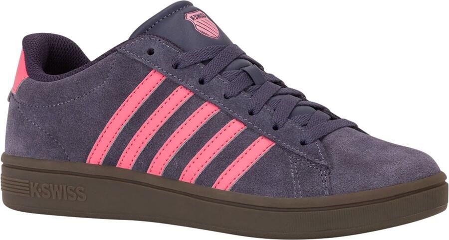 K-Swiss Dames COURT TIEBREAK II SDE Sneakers Purple Velvet