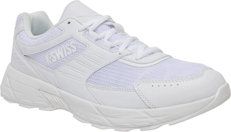 K-Swiss Dames Fario M Sneaker Vrijetijdsschoen 94779-101-M White White