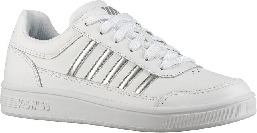K-Swiss Dames Sneaker Court Chass M Wit Silver