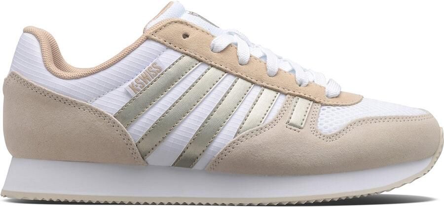 K-Swiss Dames Sneaker Granada 96927-059-M Wit Champagne