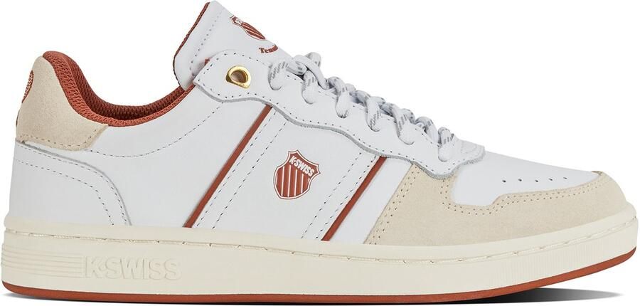 K-Swiss Dames Sneaker Lozan Match T M Wit Beige