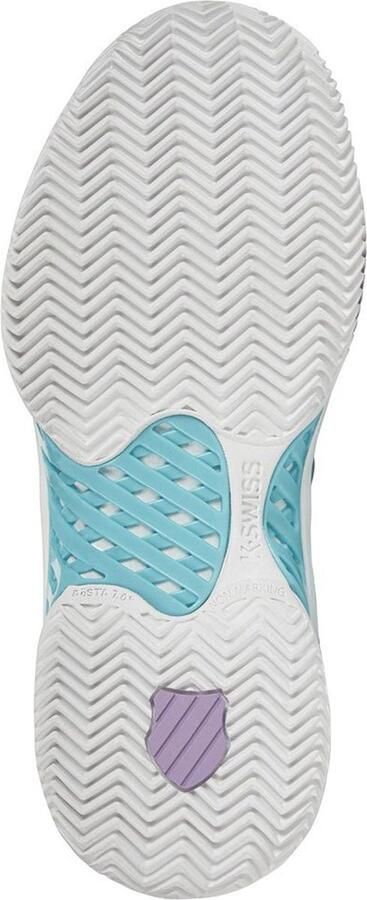 K-Swiss Express Light 2 HB Gravel Schoenen Angel Blue Icy Morn White Dames - Foto 6