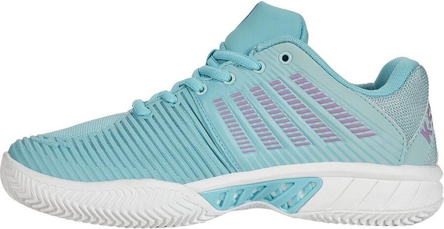 K-Swiss Express Light 2 HB Gravel Schoenen Angel Blue Icy Morn White Dames - Foto 5