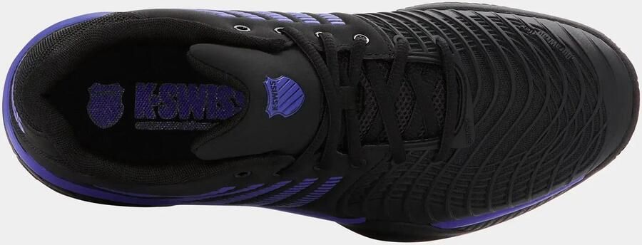 K-Swiss Express Light 3 Clay Heren Tennisschoen Zwart Blauw Alle Ondergronden Heren