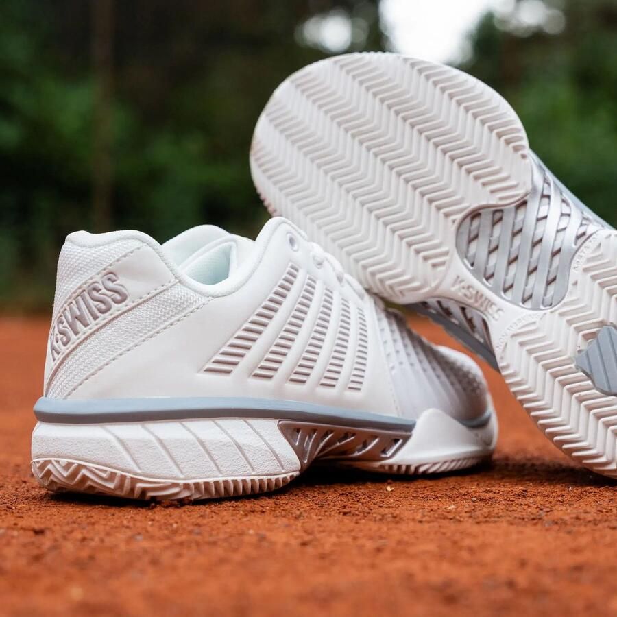 K-Swiss express light 3 clay Tennisschoenen gravel dames Wit - Foto 2