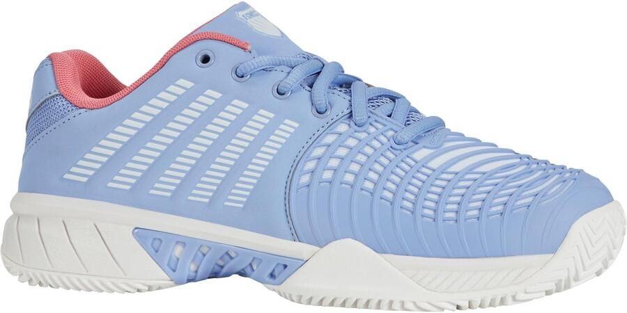 K-Swiss Express Light 3 HB W Tennisschoenen Wit met Opnair en aardbei accenten