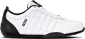 K-Swiss Heren ARVEE 1.5 Leren Sneaker 02453-186-M White Black - Wit