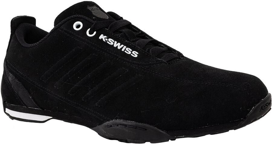 K-Swiss Heren ARVEE 2.0 SDE Leren Sneaker 09728-002 Zwart