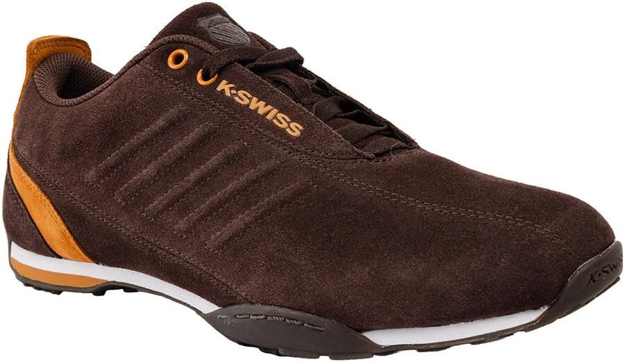 K-Swiss Heren ARVEE 2.0 SDE Leren Sneaker 09728-220 bruin