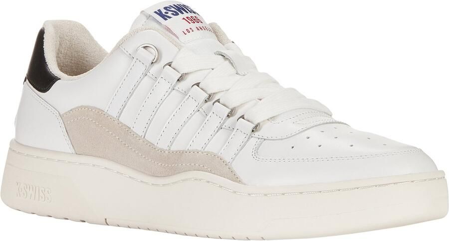 K-Swiss Heren Cannoncourt C LTH Sneaker 07254-967-M wit zwart