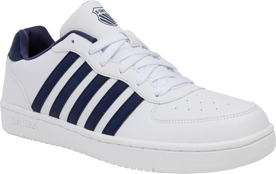 K-Swiss Heren Court Cali Sneaker Vrijetijdsschoen 04777-124-M White Indigo