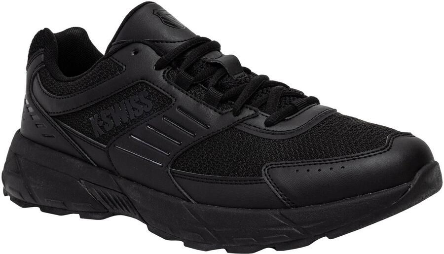 K-Swiss Heren Fario M Sneaker Vrijetijdsschoen 04779-001-M Black Black