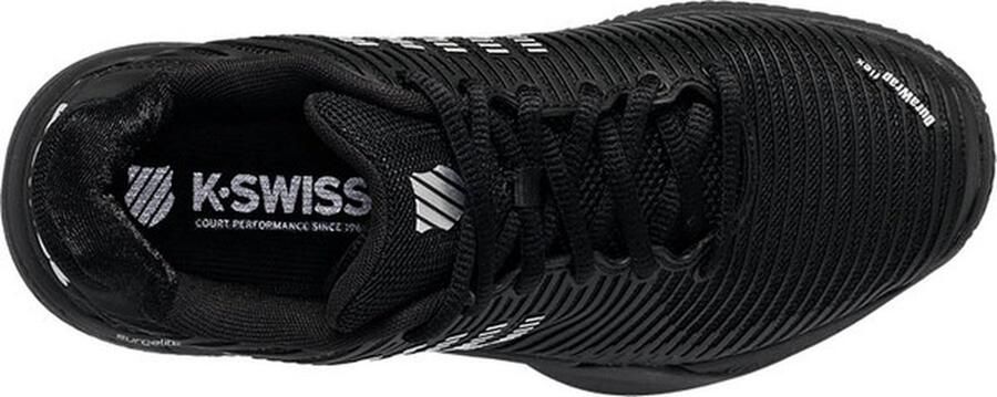 K-Swiss Hypercourt Express 2 Clay Dames Sportschoenen Tennis Smashcourt Black Silver - Foto 6