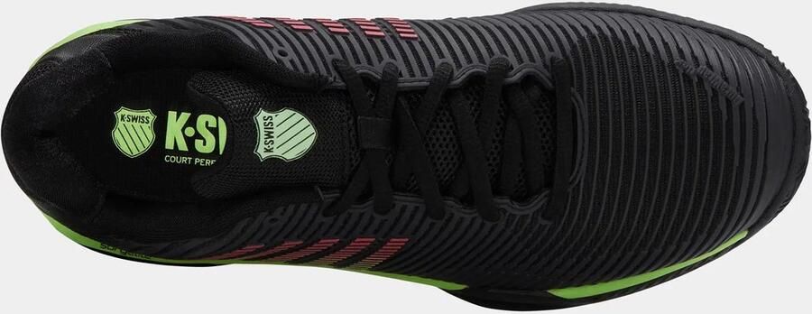 K-Swiss hypercourt express 2 clay Tennisschoenen gravel heren Zwart