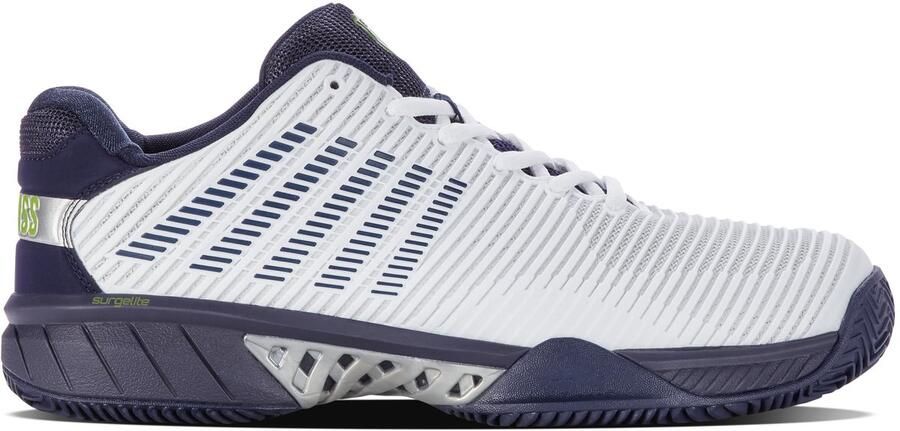 K-Swiss HYPERCOURT EXPRESS 2 CLAY Tennisschoenen WHITE BLUE FIER BLK