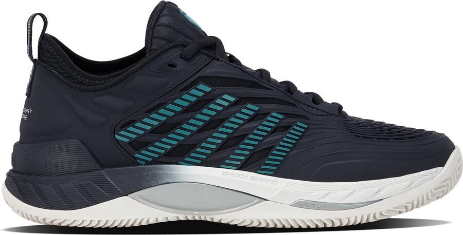 K-Swiss Hypercourt Supreme 2 Clay Tennisschoenen Carbon Blanc Balti