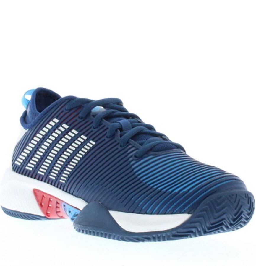K-Swiss Hypercourt supreme HB Gravel tennis schoen heren blauw combi - Foto 2