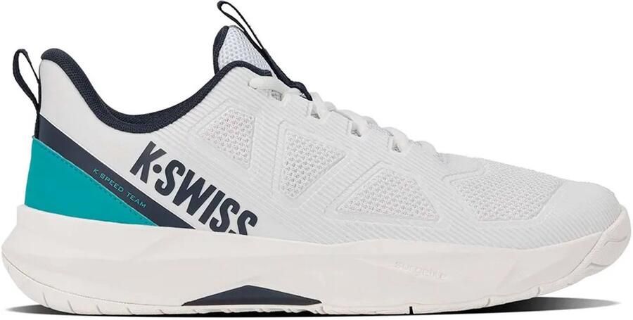 K-Swiss K-speed Team Allcourt Schoenen Wit 1 2 Man