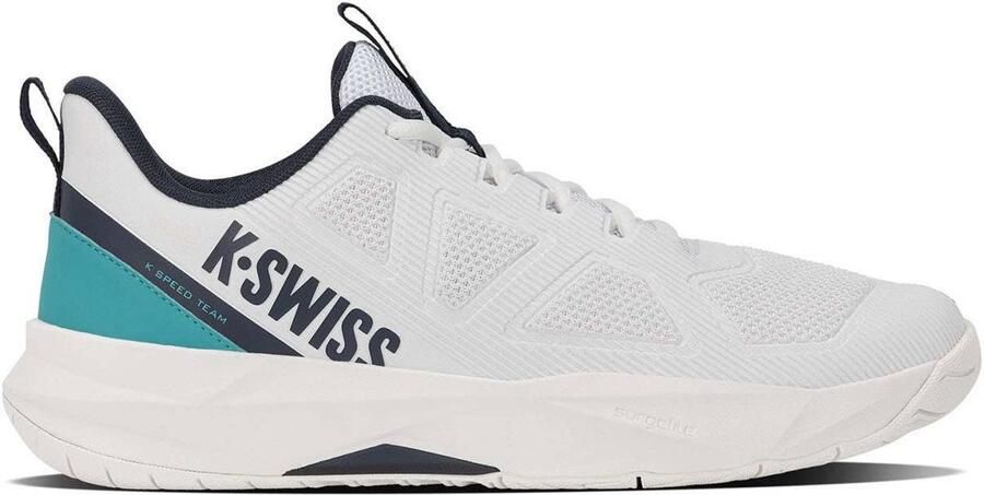 K-Swiss K-speed Team Allcourt Schoenen Wit 1 2 Man