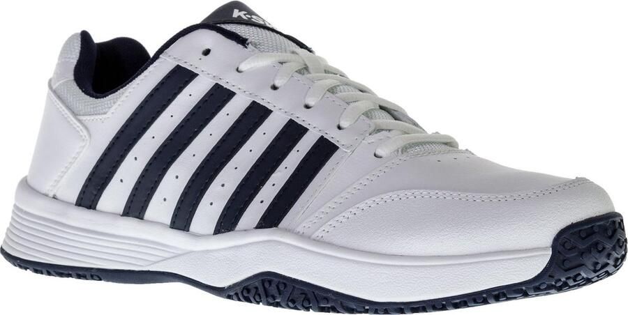 K-Swiss K•Swiss COURT SMASH OMNI WHITE NAVY Tennisschoenen