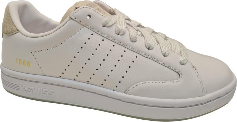 K-Swiss Dames Lozan Klub LTH Sneaker 97263-907-M White AgathGreyv