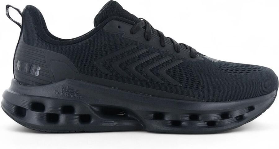K-Swiss MELROSE TUBES LITE heren sportschoenen loopschoenen 04494-046 zwart