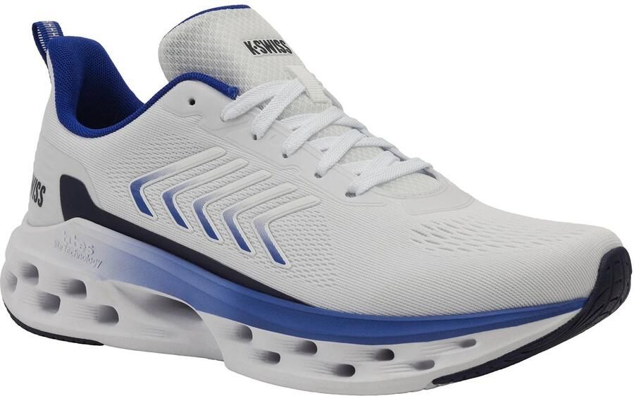 K-Swiss MELROSE TUBES LITE heren sportschoenen loopschoenen 04494-143 wit