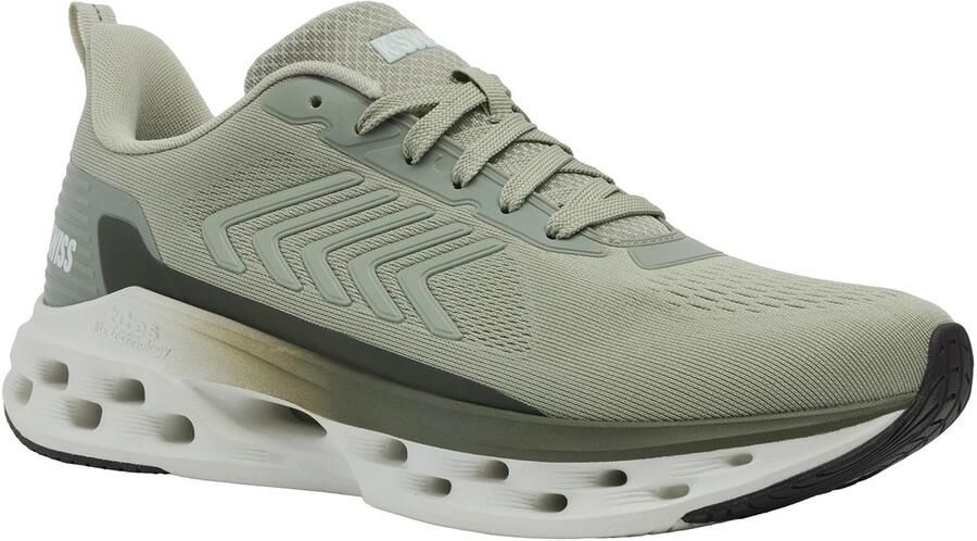 K-Swiss Melrose Tubes Lite Heren Sneakers Schoenen Groen 04494-386-M - Foto 2