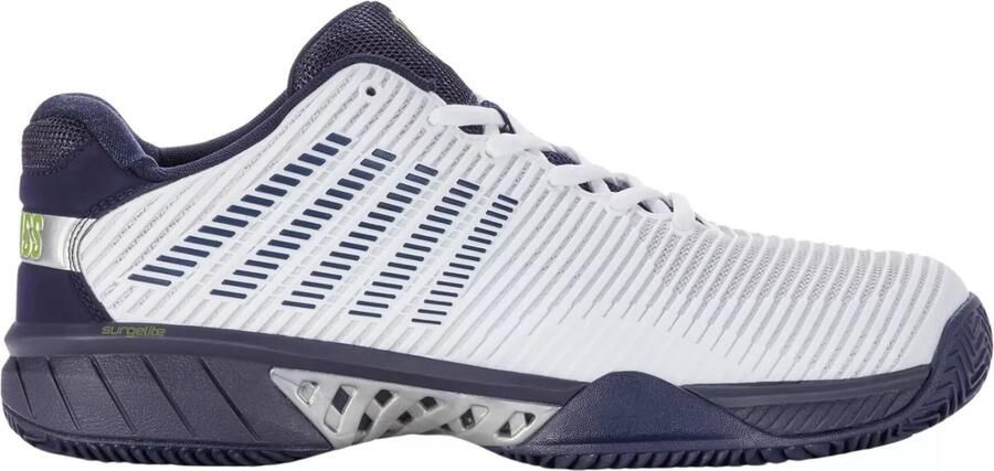 K-Swiss Tennisschoen Padelschoen Hypercourt Express 2 Heren Wit Blauw Zilver - Foto 2