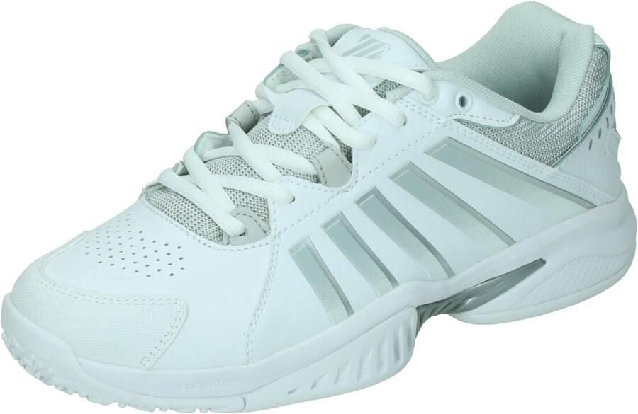 K-Swiss Receiver V Omni Dames Sportschoenen Tennis Smashcourt White Silver - Foto 2