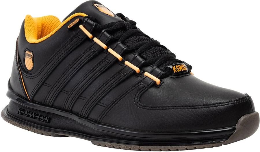 K-Swiss Rinzler heren sneaker sportschoen 01235-014-M zwart orange