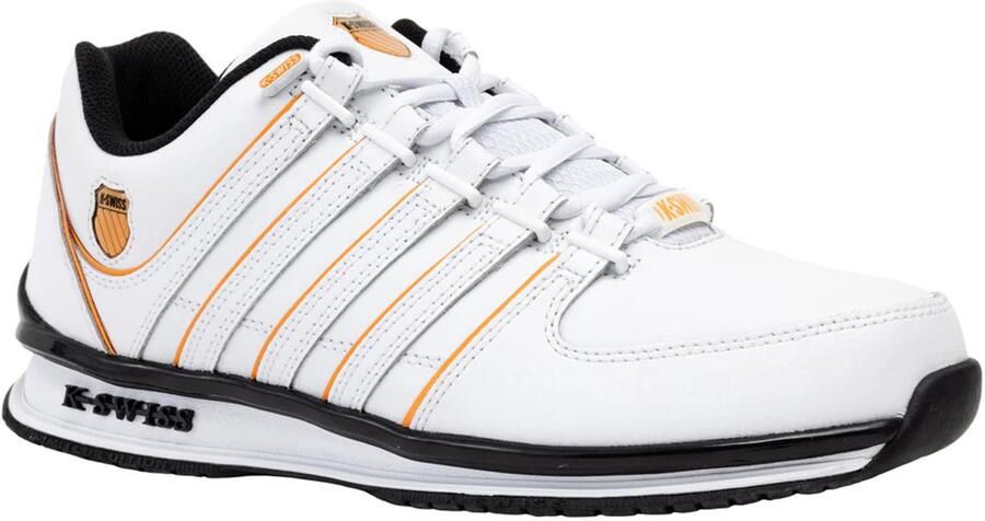 K-Swiss Rinzler heren sneaker sportschoen 01235-185-M White Orange