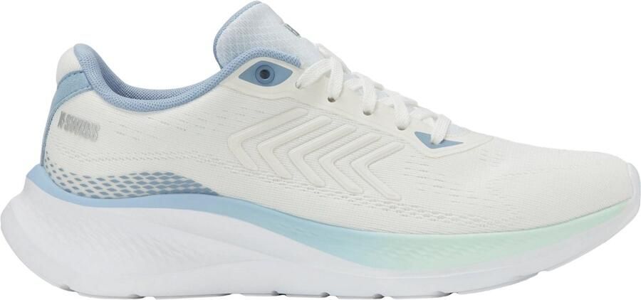 K-Swiss Selby Dames Sneaker Hardloopschoen Wit Blauw Groen