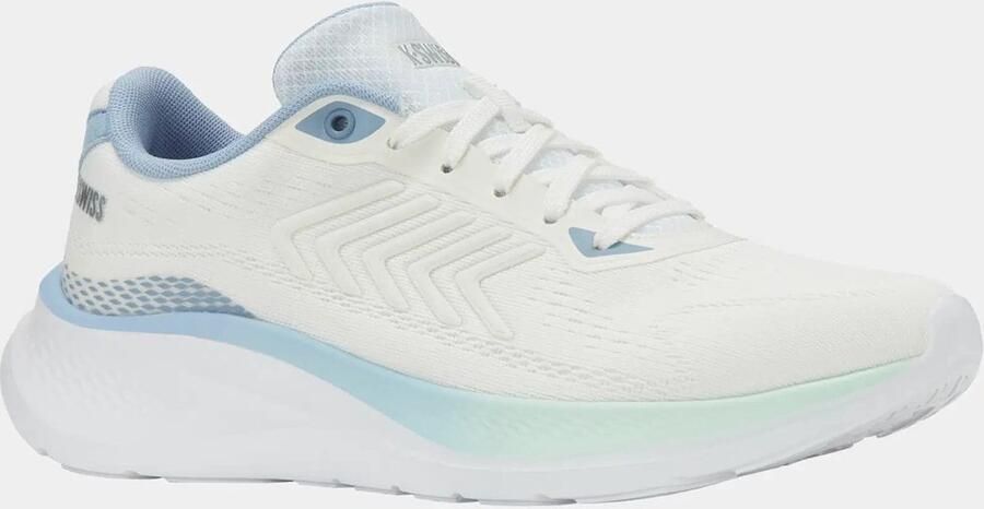 K-Swiss Selby Dames Sneaker Hardloopschoen Wit Blauw Groen