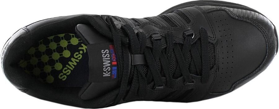 K-Swiss SI-18 RANNEL Heren Sneakers Schoenen Leer Zwart 07920-087-M - Foto 6