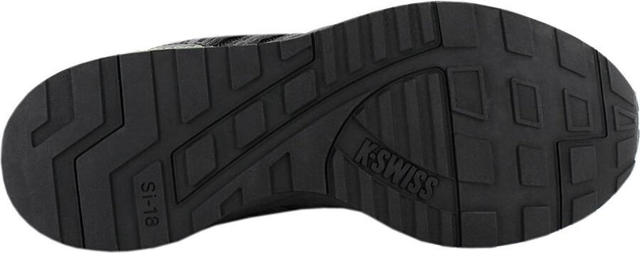 K-Swiss SI-18 RANNEL Heren Sneakers Schoenen Leer Zwart 07920-087-M - Foto 5