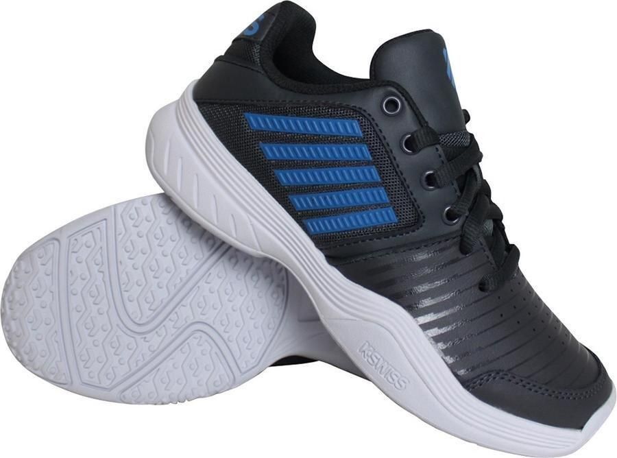 K-Swiss Court Express Omni tennisschoenen grijs blauw - Foto 4