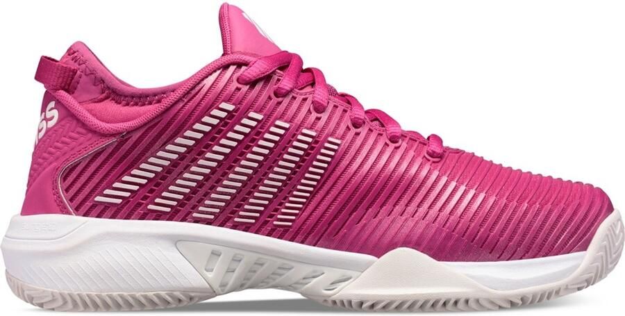 K-Swiss Sportschuhe Damen Tennisschuhe K Swiss Hypercourt Supreme Hb Cactus Flower 84972 Lila